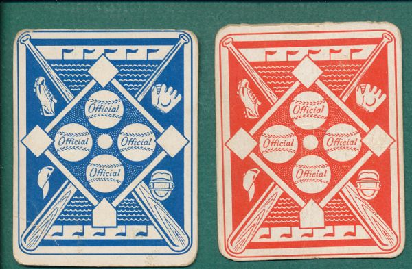 1951 Topps Blue & Red Lot of (37) W/ Ashburn