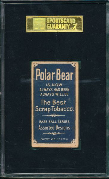 1909-1911 T206 Lot of (4) Polar Bear Tobacco SGC 30