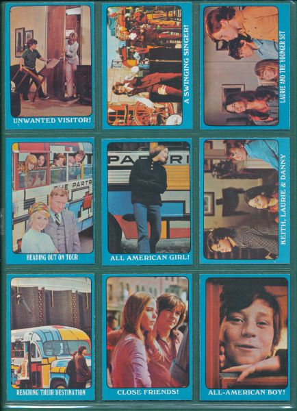 1971 Topps Partridge Family Blue Lot of (36)