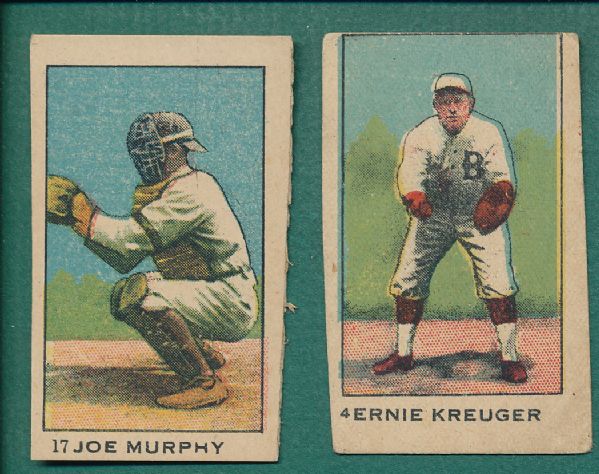 1920 W519 #17 Murphy & #4 Krueger Lot of (2)