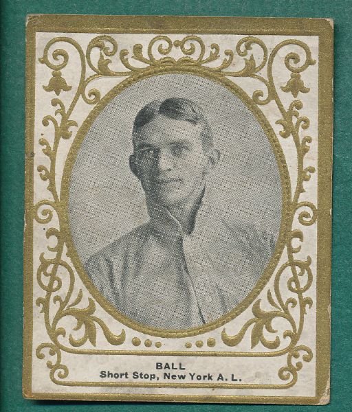 1909 T204 Neal Ball Ramly Cigarettes 