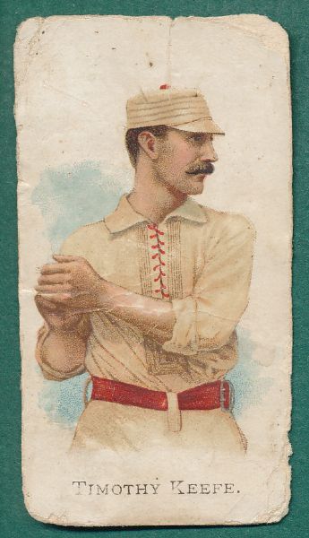 1887 N28 Tim Keefe *Ad Card*