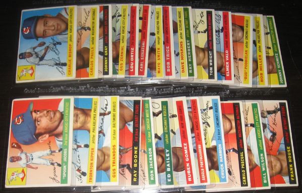 1955 Topps Lot of (59) W/ Newhouser