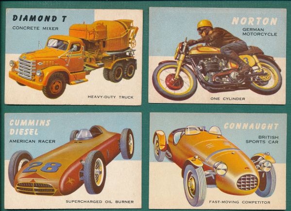 1953 Topps World on Wheels Lot of (118)