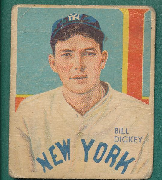 1934-36 Diamond Stars #103 Bill Dickey *High #*