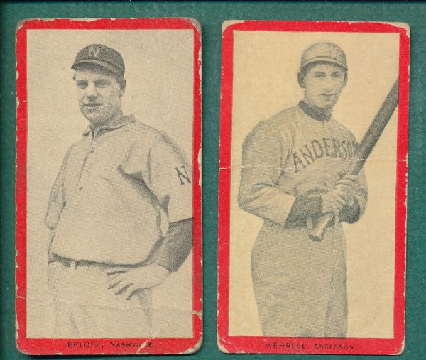 1910-12 Lot of (3), T210 & T207
