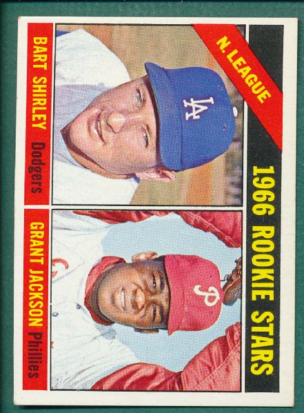 1966 Topps #591 Grant Jackson, Rookie *SP, High #*