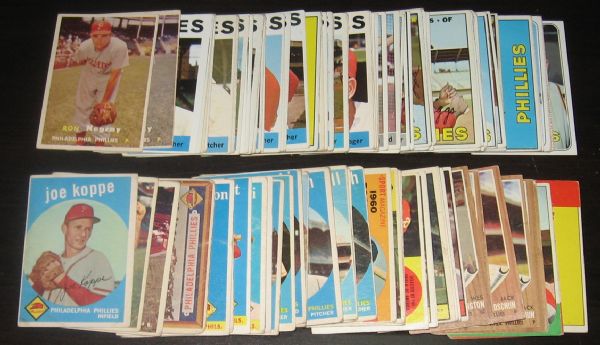1957-69 Topps Lot of (106) W/ 57 Checklist