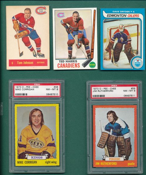 1957-83 Hockey Grab Bag Lot of (146) W/ Gretzky
