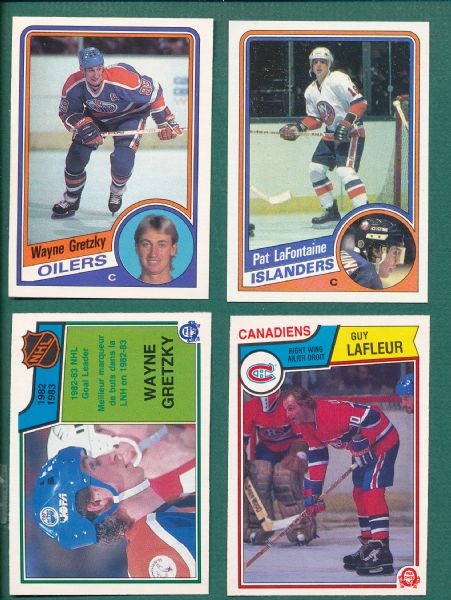 1957-83 Hockey Grab Bag Lot of (146) W/ Gretzky