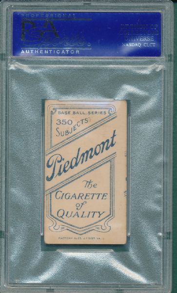 1909-1911 T206 Adkins Piedmont Cigarettes PSA 3 (MC)