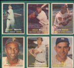 1957 Topps Baseball Complete Set W/ High Grade Mantle