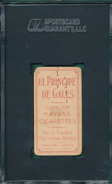 1909-1911 T206 Puttman El Principe De Gales Cigarettes SGC 40