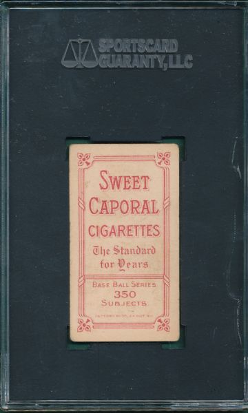 1909-1911 T206 Joss, Pitching, Sweet Caporal Cigarettes SGC 55