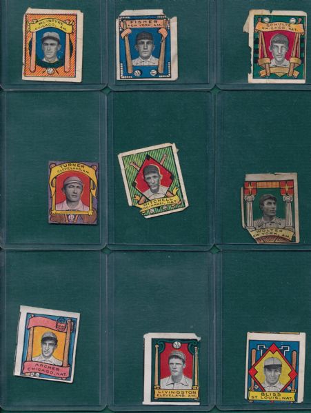 1911 Helmar Stamps Lot of (10) W/ Envelope