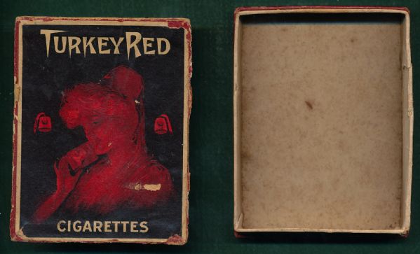 1910s Turkey Red Cigarettes Box