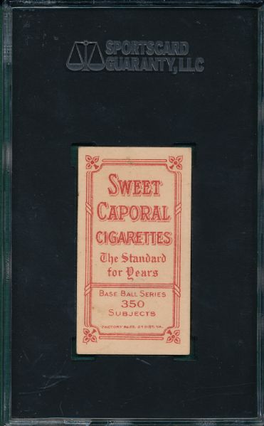 1909-1911 T206 Beaumont Sweet Caporal Cigarettes SGC 50 *Factory 25*