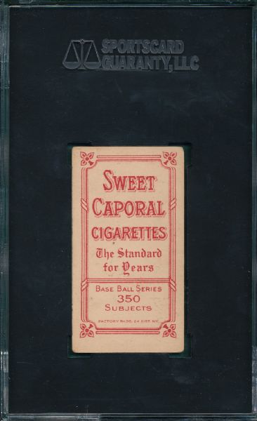 1909-1911 T206 Beck Sweet Caporal Cigarettes SGC 50