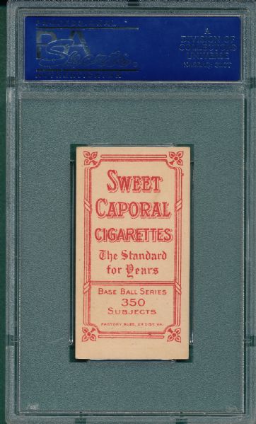 1909-1911 T206 Graham Sweet Caporal Cigarettes PSA 6 *Factory 25*