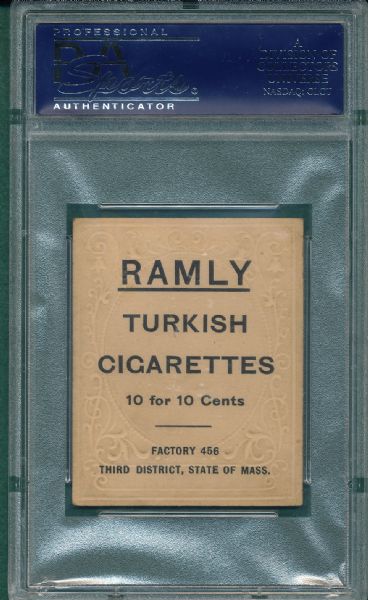 1909 T204 Germany Schaefer Ramly Cigarettes PSA 5
