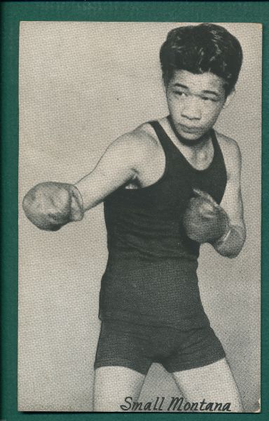 1930s Exhibit Boxing Small Montana