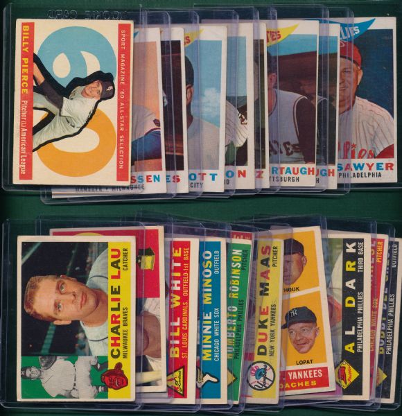 1960 Topps Lot of (110) W/ Banks