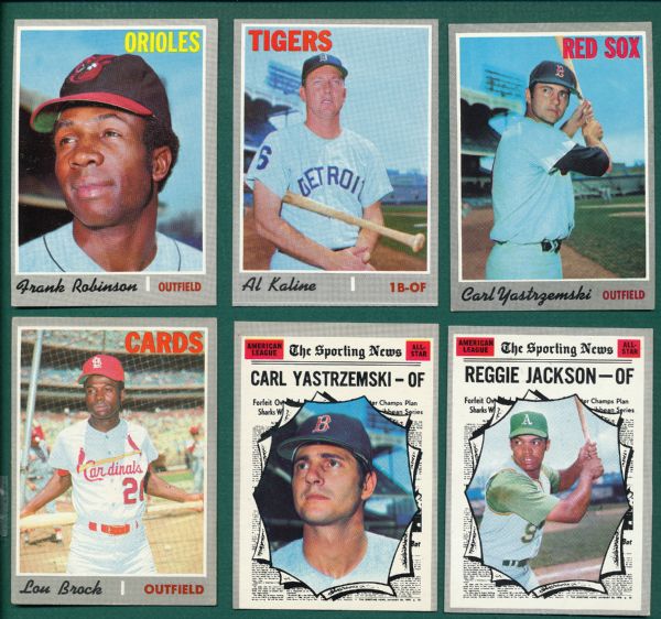1970 Topps Lot of (185) W/ F. Robinson