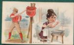 1893 Talk of the Diamond "A Heavy Batter" & T205 Livingston, Honest Long Cut, (2) Card Lot