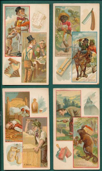 1890 N118 W. Duke Sons & Co., Jokes (9) Card Lot