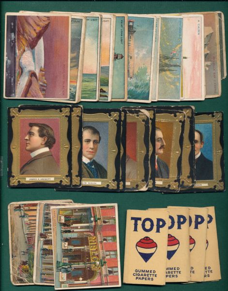 1910s T Card Lot of (64) W/ Rolling Papers