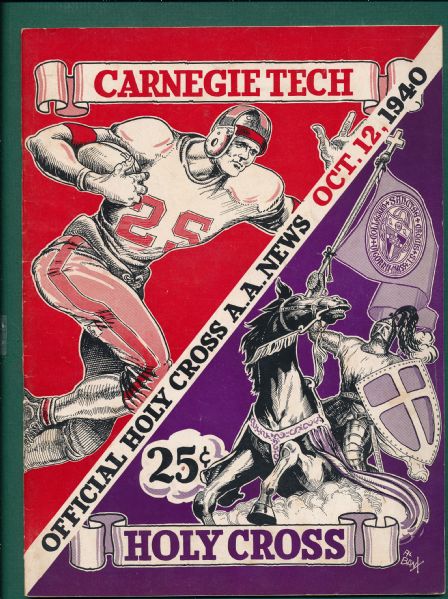 1924-43 College Football Programs Lot of (3)