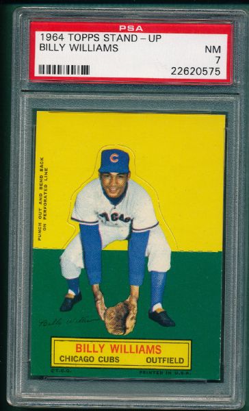 1964 Topps Stand Ups Billy Williams PSA 7 *SP*