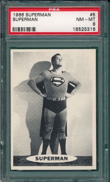1966 Superman #5 Superman PSA 8