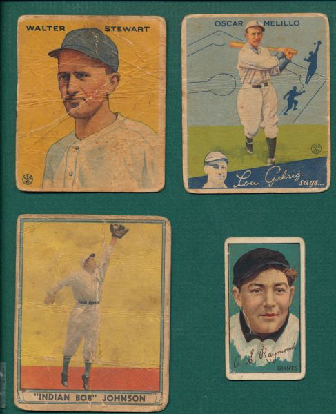 1912-41 Goudey, Play Ball, Lot of (19) 
