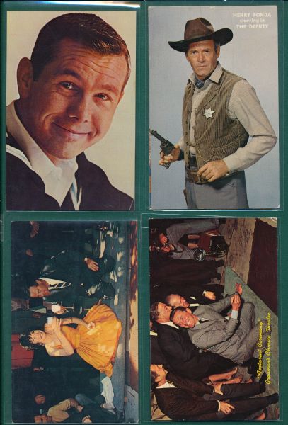 1940s-1960s Hollywood Postcard Collection Lot of (25)