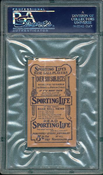 1911 M116 Ray Collins Sporting Life PSA 5
