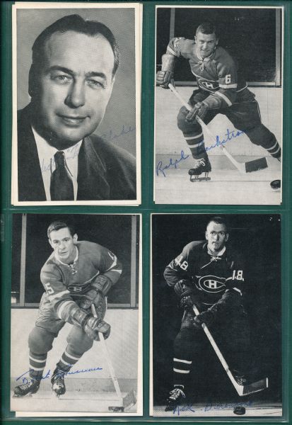 1960s Montreal Canadiens Team Photos Lot of (20) W/ Beliveau, Brouchard, Plante