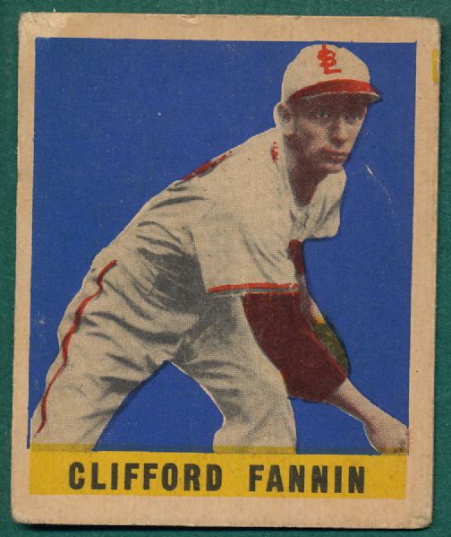 1948-49 Leaf #123 Cliff Fannin *SP*