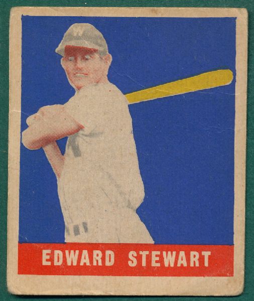 1948-49 Leaf #104 Edward Stewart *SP*