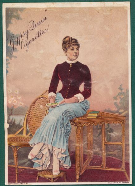 1888 Lady Gypsy Queen Cigarettes 