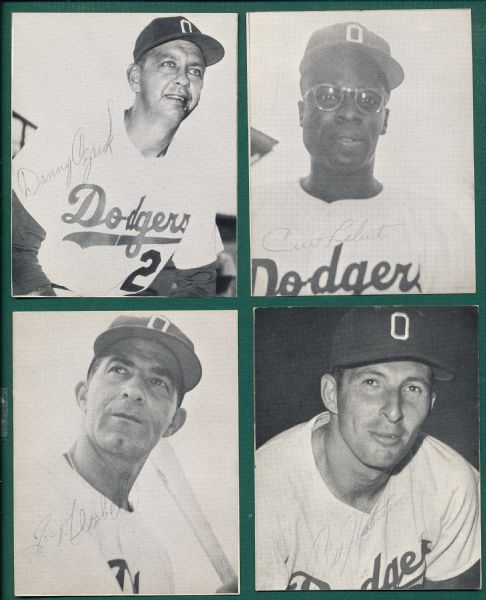 1962 Omaha Dodgers (2) Complete Sets Lot of (44) W/ Ozark