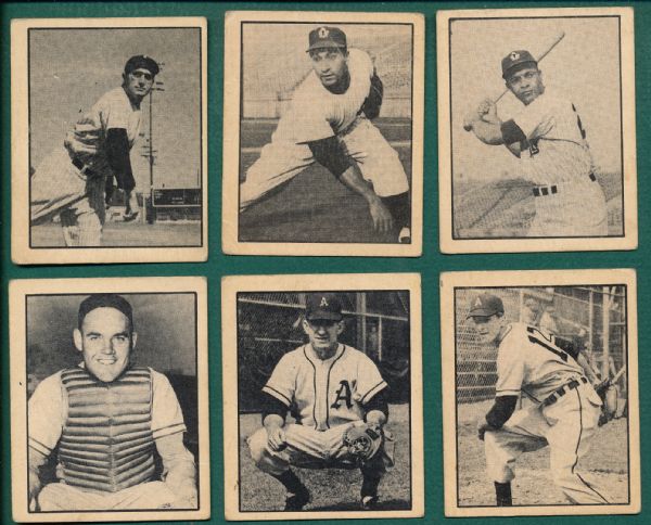 1952 Parkhurst Frosted Baseball Lot of (13)