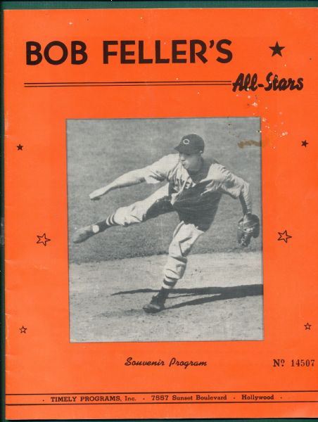 1947 Bob Feller's All Stars Program