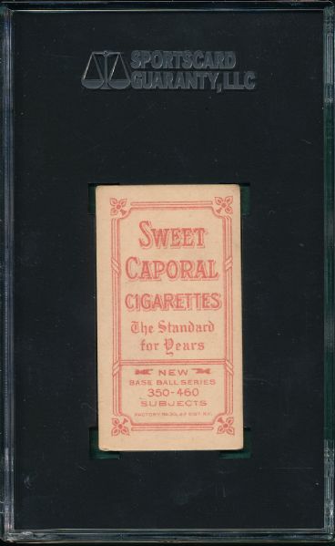 1909-1911 T206 Gandil Sweet Caporal Cigarettes SGC 50