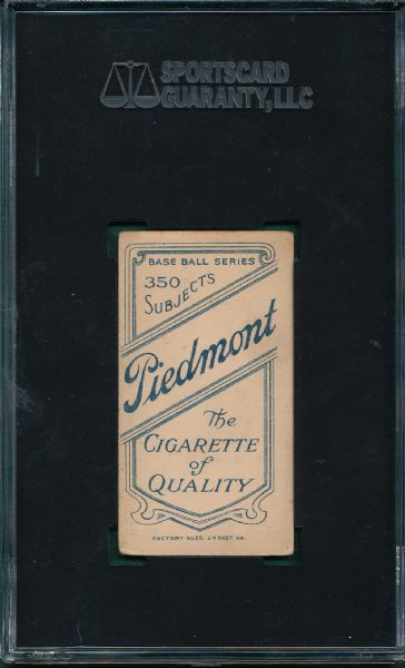 1909-1911 T206 Stephens Piedmont Cigarettes SGC 45