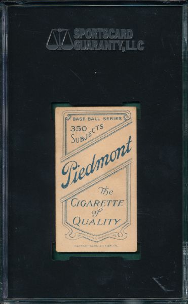 1909-1911 T206 Grimshaw Piedmont Cigarettes SGC 40