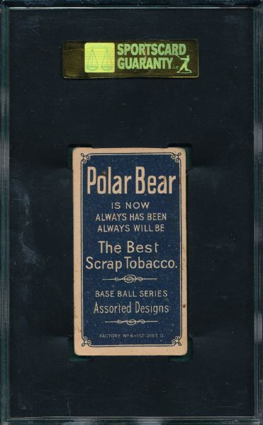 1909-1911 T206 Freeman Polar Bear Tobacco SGC 40