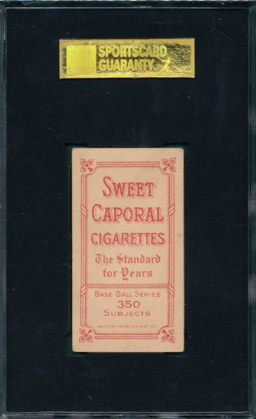 1909-1911 T206 McGinnity Sweet Caporal Cigarettes SGC 50