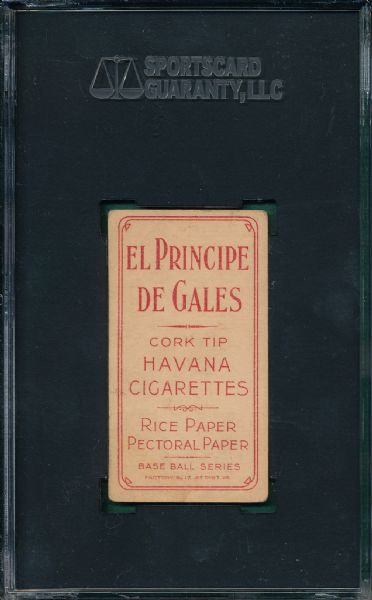 1909-1911 T206 Sharpe El Principe De Gales Cigarettes SGC 40