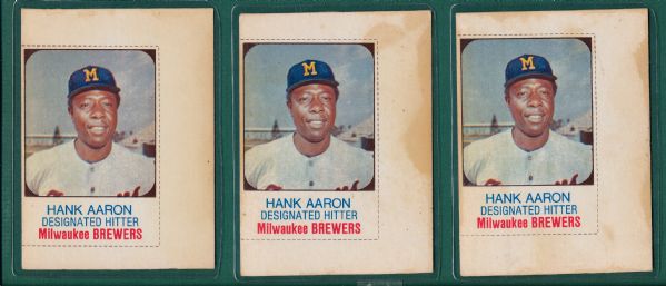 1952-1978 Baseball “Food” Card Collection Lot of (28)